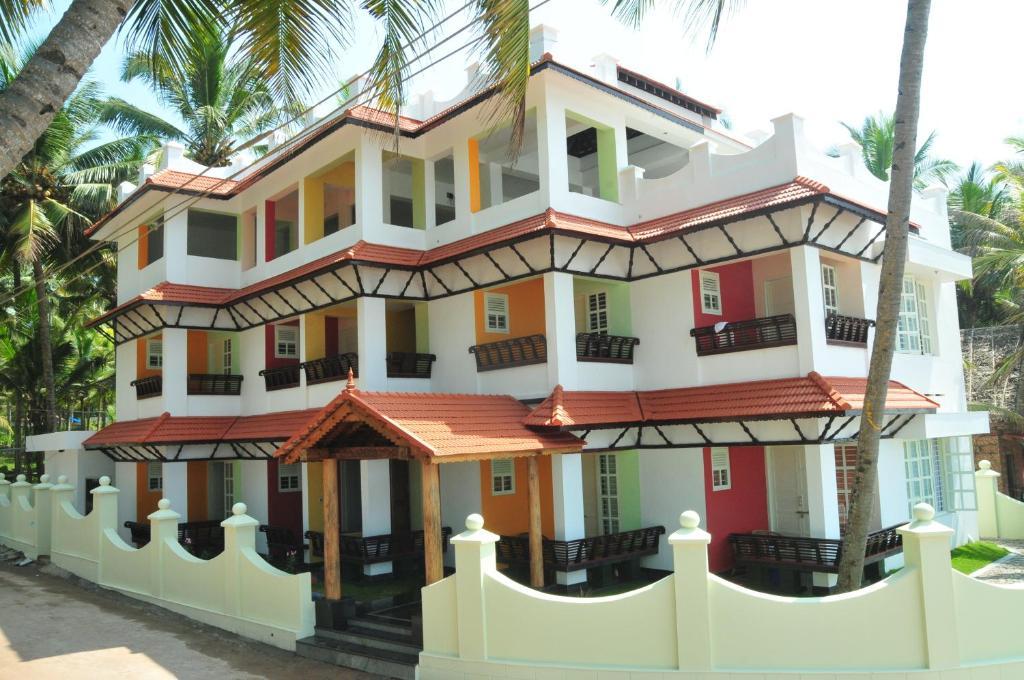 Palm Tree Anex Hotel Varkala Buitenkant foto